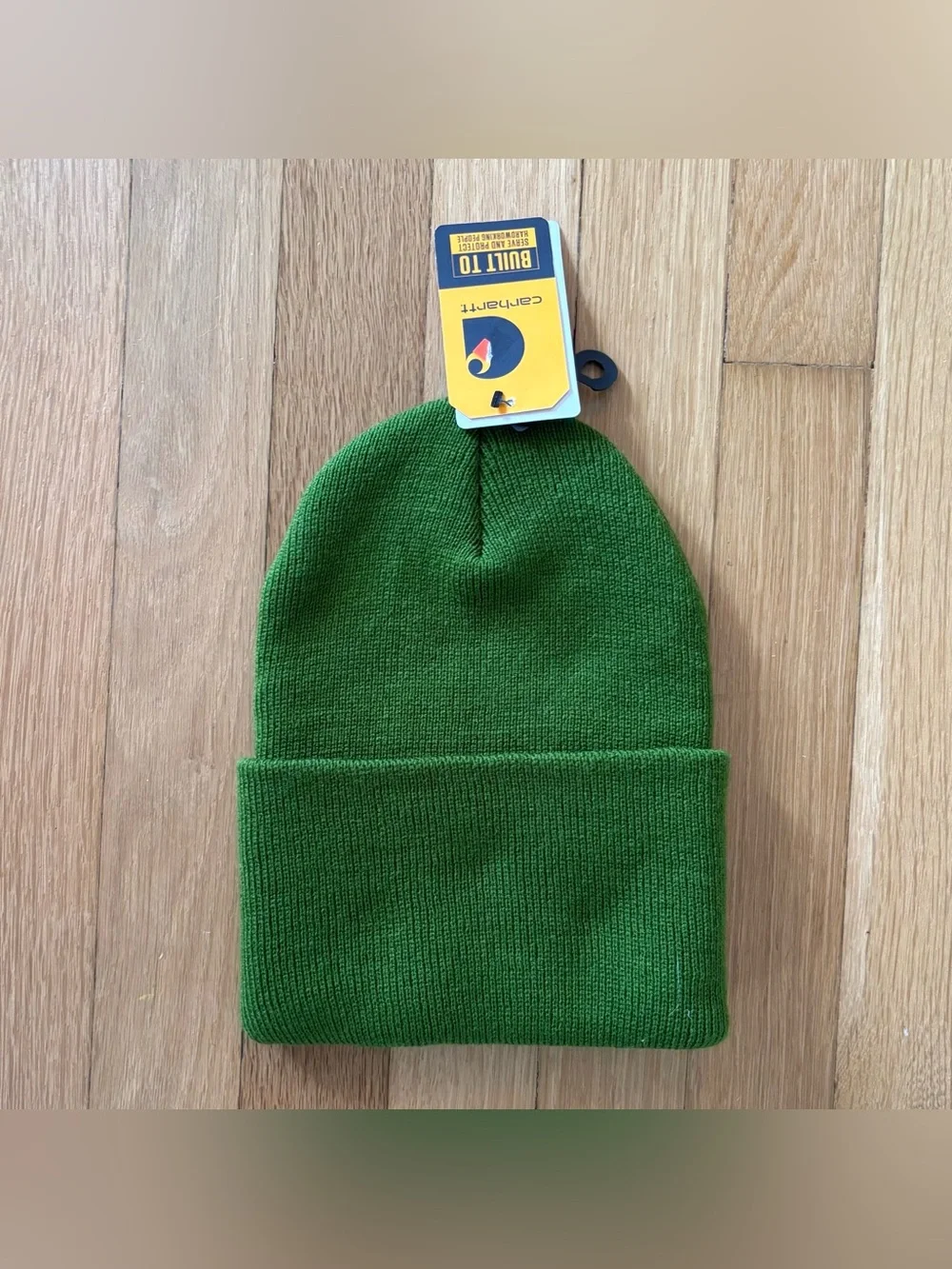 Carhartt A18 Knit Beanie Cuffed Hat Mens One Size Arborvitae Green G99 Rare NWT